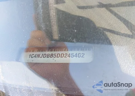 2013 Jeep Compass Sport из США, поврежденный, VIN 1C4NJDBB5DD245402